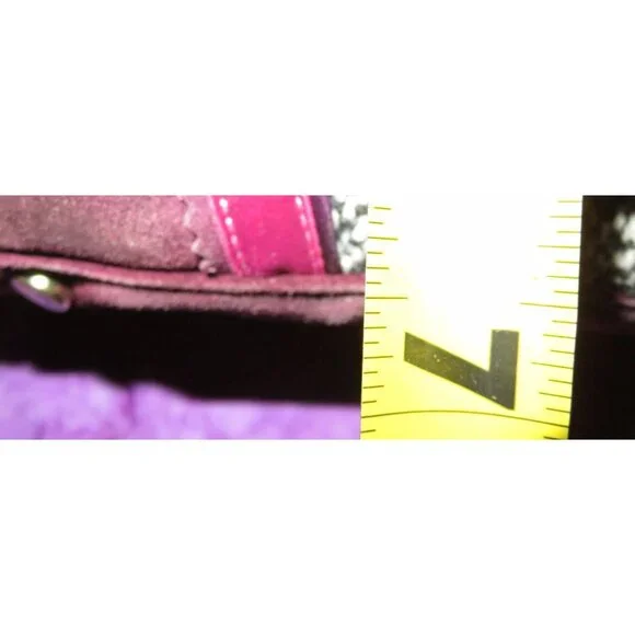 Coach 2005 Vintage Soho Tweed, Suede & leather Mini Boston Bag Satchel - Picture 15 of 15